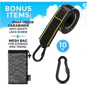 Tree Swing Strap Hanging Kit – 10ft Strap